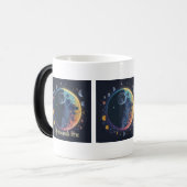 Creëer Je eigen regenboogmanen Magische Mok (Voorkant links)