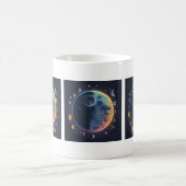 Creëer Je eigen regenboogmanen Magische Mok (Center)