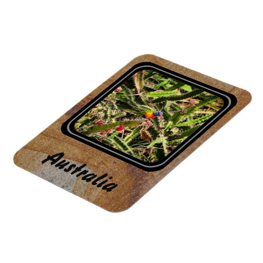 Creëer je eigen reisfotomagneet magneet (Linkerzijde)