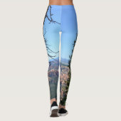 Creëer je eigen reisvakantiefoto leggings (Achterkant)