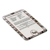 Creëer je eigen rendierhert in het Recipe-keepaard Magneet (Rechterzijde)