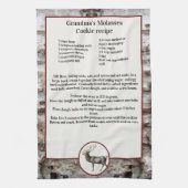 Creëer je eigen rendierhert in het Recipe-keepaard Theedoek (Verticaal)