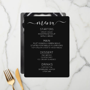 Creëer je eigen retro black star pinup menu