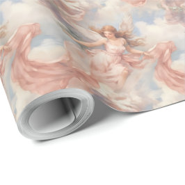 Creëer je eigen romantische  Angels Cadeaupapier