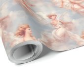 Creëer je eigen romantische engelen cadeaupapier (Rol Hoek)