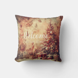 Creëer je eigen romantische kerstfeest kussen