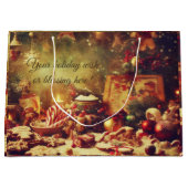 Creëer je eigen romantische kerstherinneringen groot cadeauzakje (Voorkant)