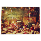 Creëer je eigen romantische kerstherinneringen groot cadeauzakje (Achterkant)