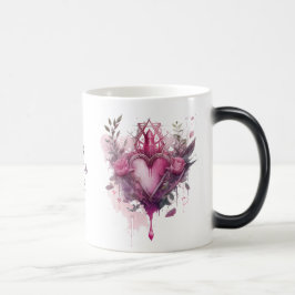 Creëer Je eigen roze liefdeskaars Magische Mok