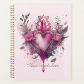 Creëer Je eigen roze liefdeskaars Planner (Voorkant)