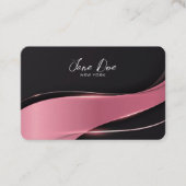 Creëer je eigen roze veeg visitekaartje (Voorkant)