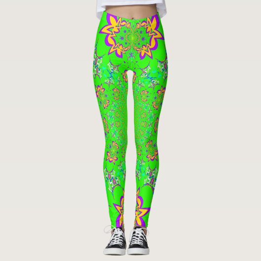 Creëer je eigen schattige liefdesgrieppatroon Kled Leggings (Voorkant)