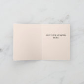 Creëer je eigen schattige Turkse Thanksgiving Kaart (Binnen)