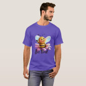 Creëer Je eigen Schattigee Bee Kind op een Daisy T-shirt (Voorkant volledig)