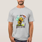 Creëer Je eigen Schattigee Bee Kind T-shirt (Voorkant)