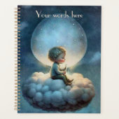 Creëer Je eigen Schattigee droomjongen Planner (Voorkant)