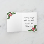 Creëer je eigen Schattigee kerstgnoom Feestdagen Kaart (Binnen)