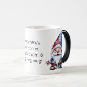 Creëer je eigen Schattigee kerstgnoom Magische Mok (Voorkant rechts)