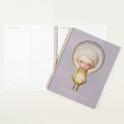 Creëer Je eigen Schattigee Moon Boy Planner (Display)