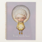 Creëer Je eigen Schattigee Moon Boy Planner (Voorkant)