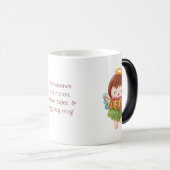 Creëer je eigen Schattigee Noel Angel Magische Mok (Voorkant rechts)