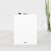 Creëer je eigen Schattigee rode kerstgnoom Feestdagen Kaart (Achterkant)