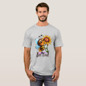 Creëer Je eigen Schattigee wandelbijensoort T-shirt (Voorkant volledig)
