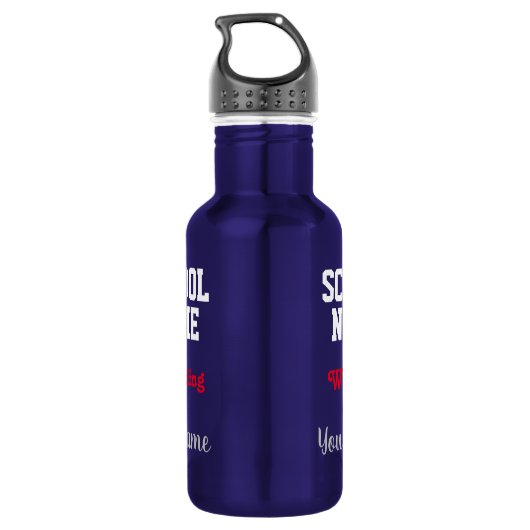 Creëer je eigen schoolgeest waterfles  (Achterkant)