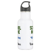 Creëer je eigen schoolgeest waterfles (Voorkant)