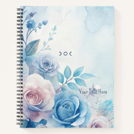Creëer Je Eigen Shabby Chic Roze Blauwe Paarse Roz Notitieboek