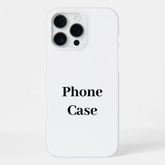 Creëer Je Eigen Simpele Merkpromotie iPhone 16 Pro Max Hoesje