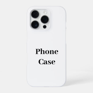 Creëer Je Eigen Simpele Merkpromotie iPhone 16 Pro Hoesje