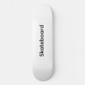 Creëer Je Eigen Simpele Merkpromotie Persoonlijk Skateboard (Voorkant)