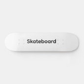 Creëer Je Eigen Simpele Merkpromotie Persoonlijk Skateboard (Horizontaal)