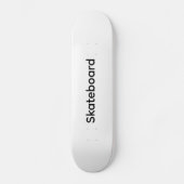 Creëer Je Eigen Simpele Merkpromotie Persoonlijk Skateboard (Voorkant)