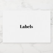 Creëer Je Eigen Simpele Merkpromotie Sparkling Wijnetiket (Enkel label)
