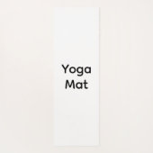 Creëer Je Eigen Simpele Merkpromotie Yogamat (Achterkant)