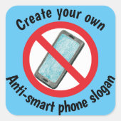 Creëer je eigen smartphone sticker (Voorkant)
