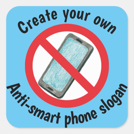 Creëer je eigen smartphone sticker (Voorkant)