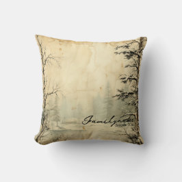 Creëer je eigen  sneeuwscene kussen