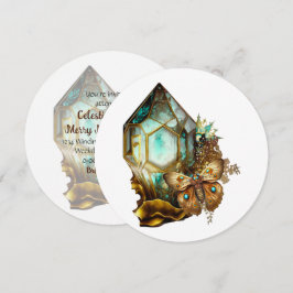 Creëer je eigen Steampunk Butterfly Crystal Kaart