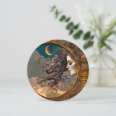 Creëer Je eigen Steampunk Lady of the Moon Kaart (Staand voorkant)