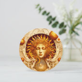 Creëer Je eigen Steampunk Sun Goddess Kaart (Staand voorkant)