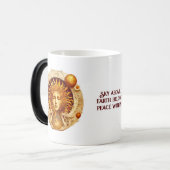 Creëer Je eigen Steampunk Sun Goddess Magische Mok (Voorkant links)