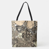 Creëer je eigen Stedelijke oneindige florale Camo Tote Bag (Voorkant)