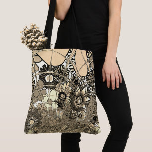 Creëer je eigen Stedelijke oneindige florale Camo Tote Bag