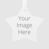 Creëer Je eigen ster-versiering Ornament (voorkant)