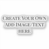 Creëer je eigen sticker (Voorkant)