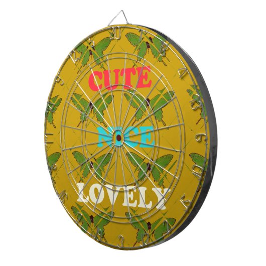 Creëer je eigen stomme  vlinder dartbord (Voorkant Rechts)