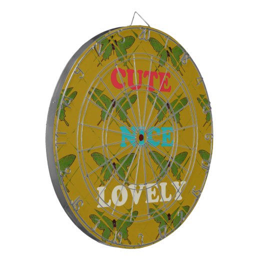 Creëer je eigen stomme vlinder dartbord (Voorkant Links)